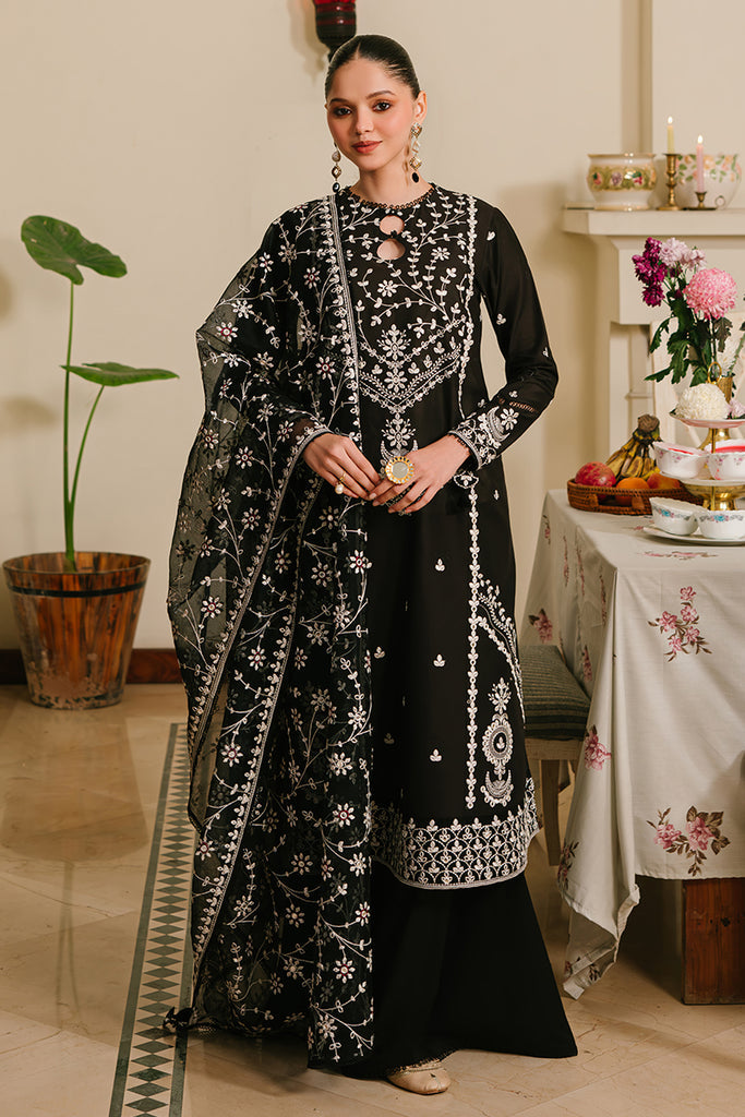 Cross Stitch | Eid Lawn 24 | NOIR ORNATE -  Cross Stitch Luxury -  House of Maryam