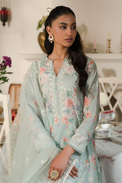 Cross Stitch | Eid Lawn 24 | PEARL FLORAL -  Cross Stitch Luxury - Original Designer Dress - House of Maryam