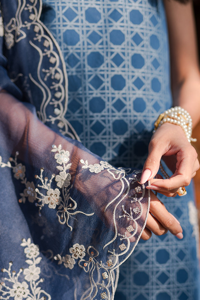 Cross Stitch | Eid Lawn 24 | ANTIQUE ROYAL -  Cross Stitch Luxury - Original Designer Dress - House of Maryam