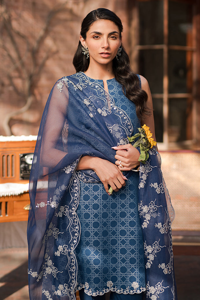 Cross Stitch | Eid Lawn 24 | ANTIQUE ROYAL -  Cross Stitch Luxury - Original Designer Dress - House of Maryam