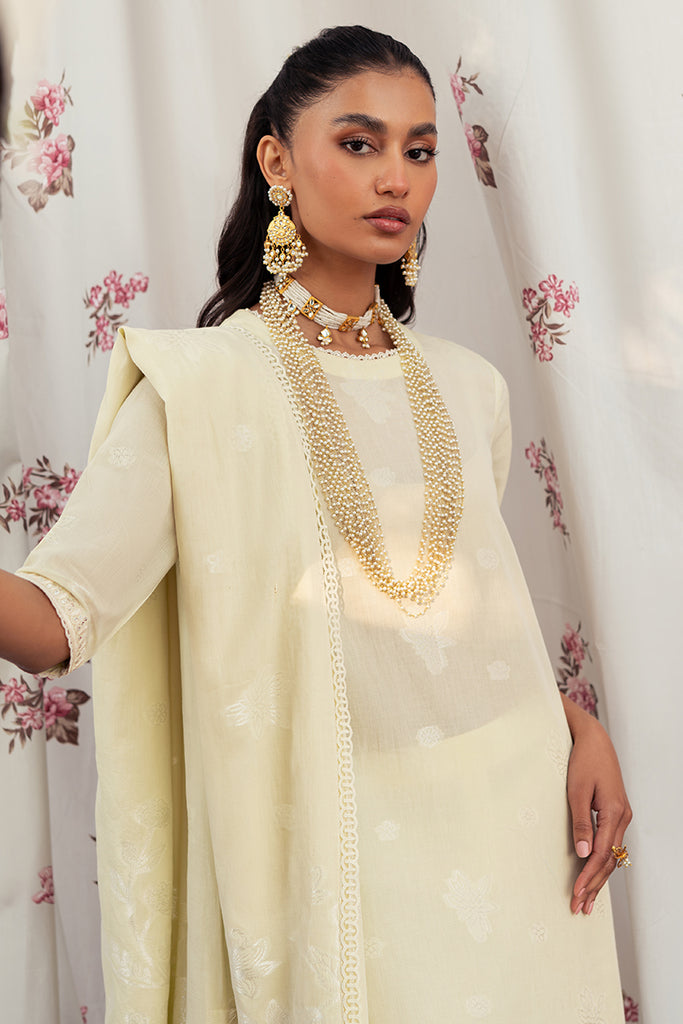Cross Stitch | Eid Lawn 24 | DAINTY DOVE -  Cross Stitch Luxury - Original Designer Dress - House of Maryam