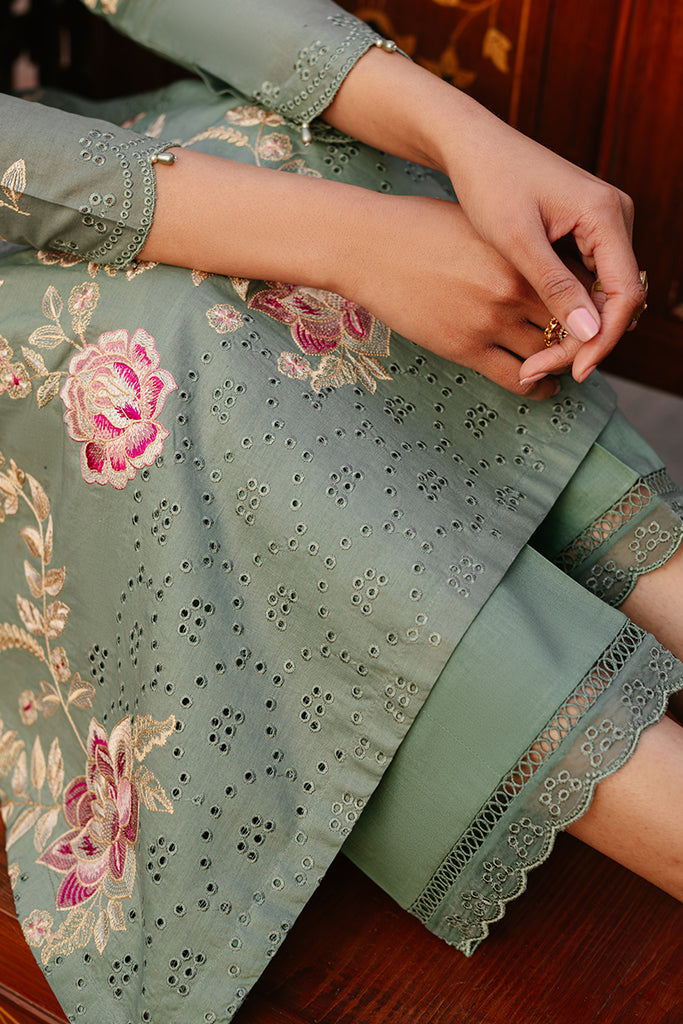 Cross Stitch | Eid Lawn 24 | SPARKLING BLISS -  Cross Stitch Luxury - Original Designer Dress - House of Maryam