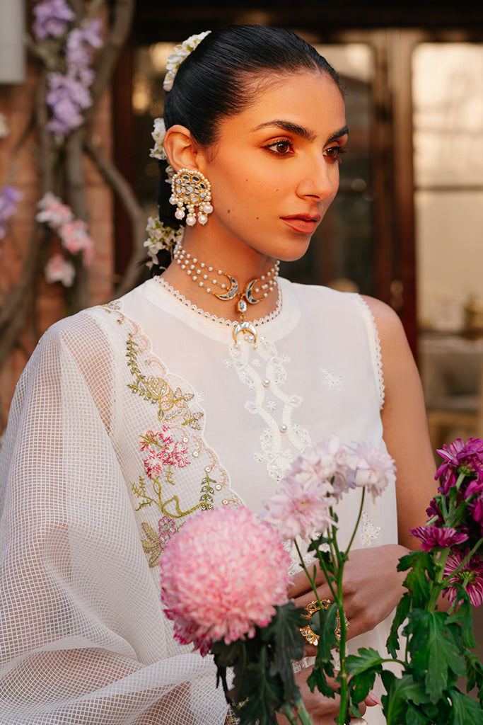 Cross Stitch | Eid Lawn 24 | SYLVAN FLARE -  Cross Stitch Luxury - Original Designer Dress - House of Maryam