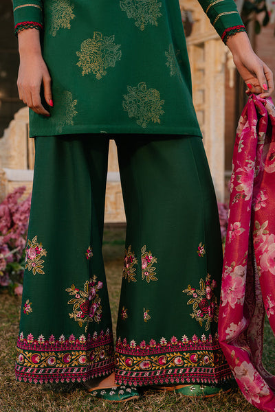 Cross Stitch | Eid Lawn 24 | OPULENT GREEN -  Cross Stitch Luxury - Original Designer Dress - House of Maryam