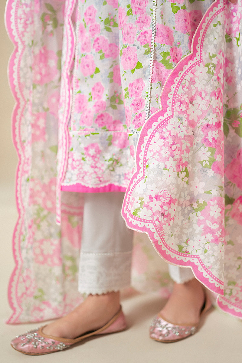 Cross Stitch | Daily Lawn 24 | FLORAL WIND-3 PIECE LAWN SUIT -  Cross Stitch Casuals - Original Designer Dress - House of Maryam