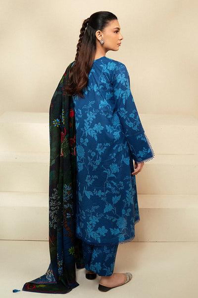 Cross Stitch | Daily Lawn 24 | TEAL OAKLEY-3 PIECE LAWN SUIT -  Cross Stitch Casuals - Original Designer Dress - House of Maryam
