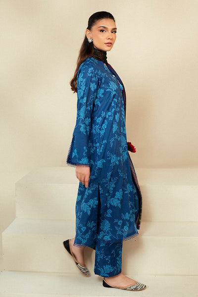 Cross Stitch | Daily Lawn 24 | TEAL OAKLEY-3 PIECE LAWN SUIT -  Cross Stitch Casuals - Original Designer Dress - House of Maryam