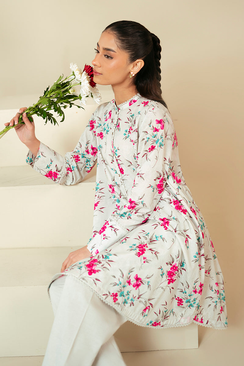 Cross Stitch | Daily Lawn 24 | FOGGY DEW-2 PIECE LAWN SUIT by Designer Cross Stitch - House of Maryam - Pakistani Designer Ethnic Wear in {{ shop.shopifyCountryName }}