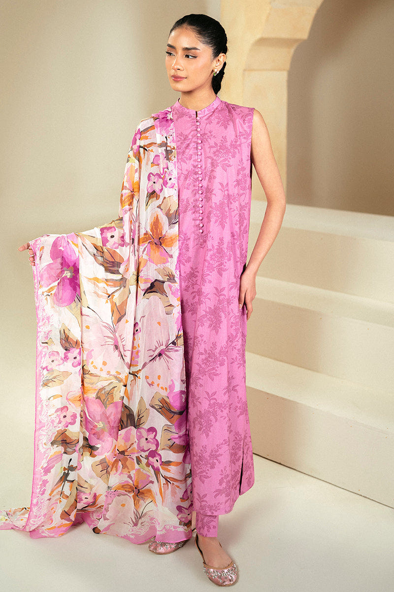 Cross Stitch | Daily Lawn 24 | CURIO GLOW-3 PIECE LAWN SUIT -  Cross Stitch Casuals - Original Designer Dress - House of Maryam