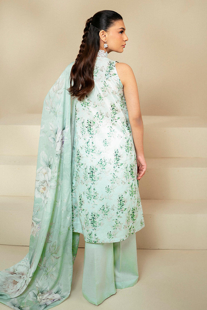 Cross Stitch | Daily Lawn 24 | ROSE GARLAND-3 PIECE LAWN SUIT -  Cross Stitch Casuals - Original Designer Dress - House of Maryam