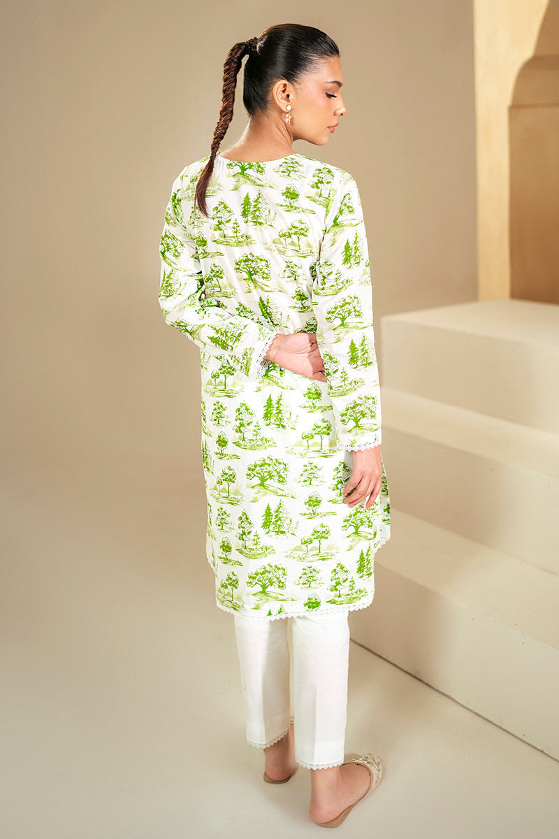 Cross Stitch | Daily Lawn 24 | MYSTIC FOREST-2 PIECE LAWN SUIT by Designer Cross Stitch - House of Maryam - Pakistani Designer Ethnic Wear in {{ shop.shopifyCountryName }}