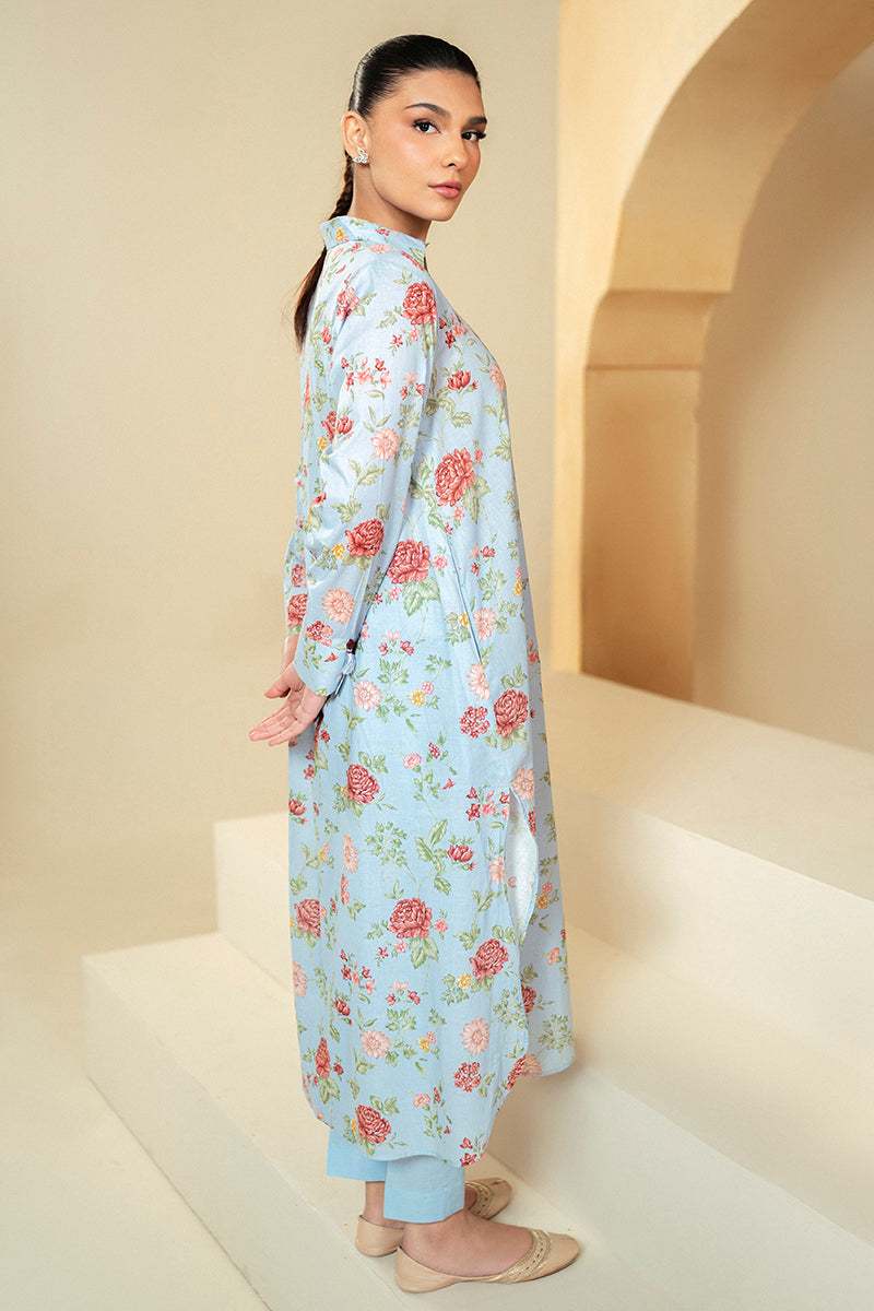 Cross Stitch | Daily Lawn 24 | CHAMBRAY DREAM-2 PIECE LAWN SUIT -  Cross Stitch Casuals - Original Designer Dress - House of Maryam