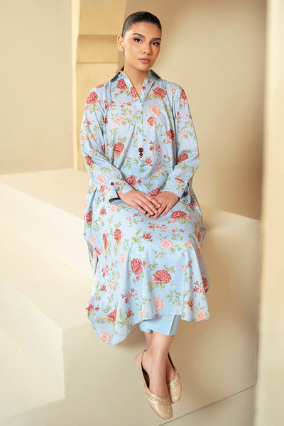 Cross Stitch | Daily Lawn 24 | CHAMBRAY DREAM-2 PIECE LAWN SUIT -  Cross Stitch Casuals - Original Designer Dress - House of Maryam