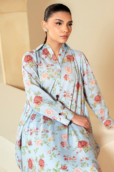 Cross Stitch | Daily Lawn 24 | CHAMBRAY DREAM-2 PIECE LAWN SUIT -  Cross Stitch Casuals - Original Designer Dress - House of Maryam