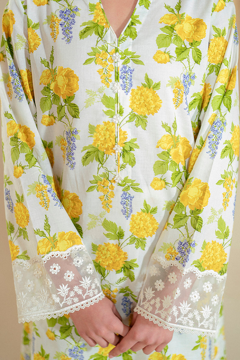 Cross Stitch | Daily Lawn 24 | SOFT HYDRANGEA-2 PIECE LAWN SUIT -  Cross Stitch Casuals - Original Designer Dress - House of Maryam