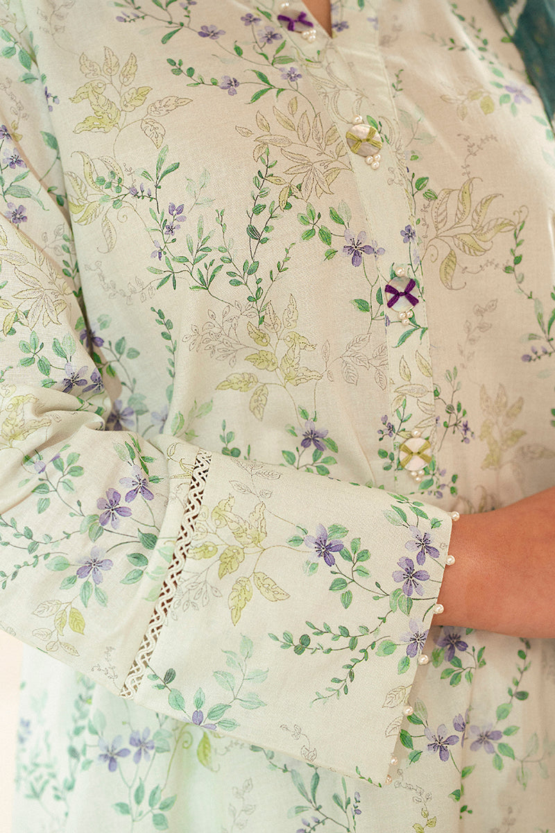 Cross Stitch | Daily Lawn 24 | LAUREL MINT-3 PIECE LAWN SUIT -  Cross Stitch Casuals - Original Designer Dress - House of Maryam