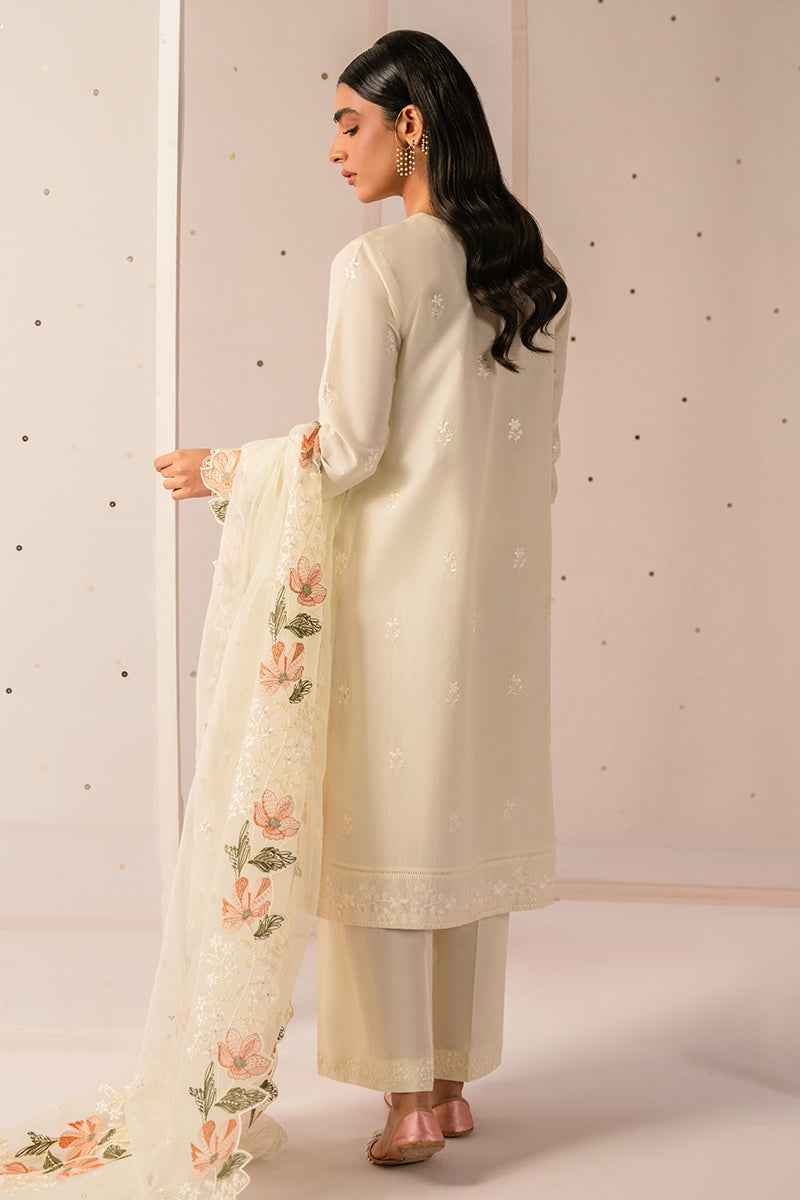 Cross Stitch | Mahiri Embroidered Collection 24 | MINTY MIST -  Cross Stitch Luxury - Original Designer Dress - House of Maryam