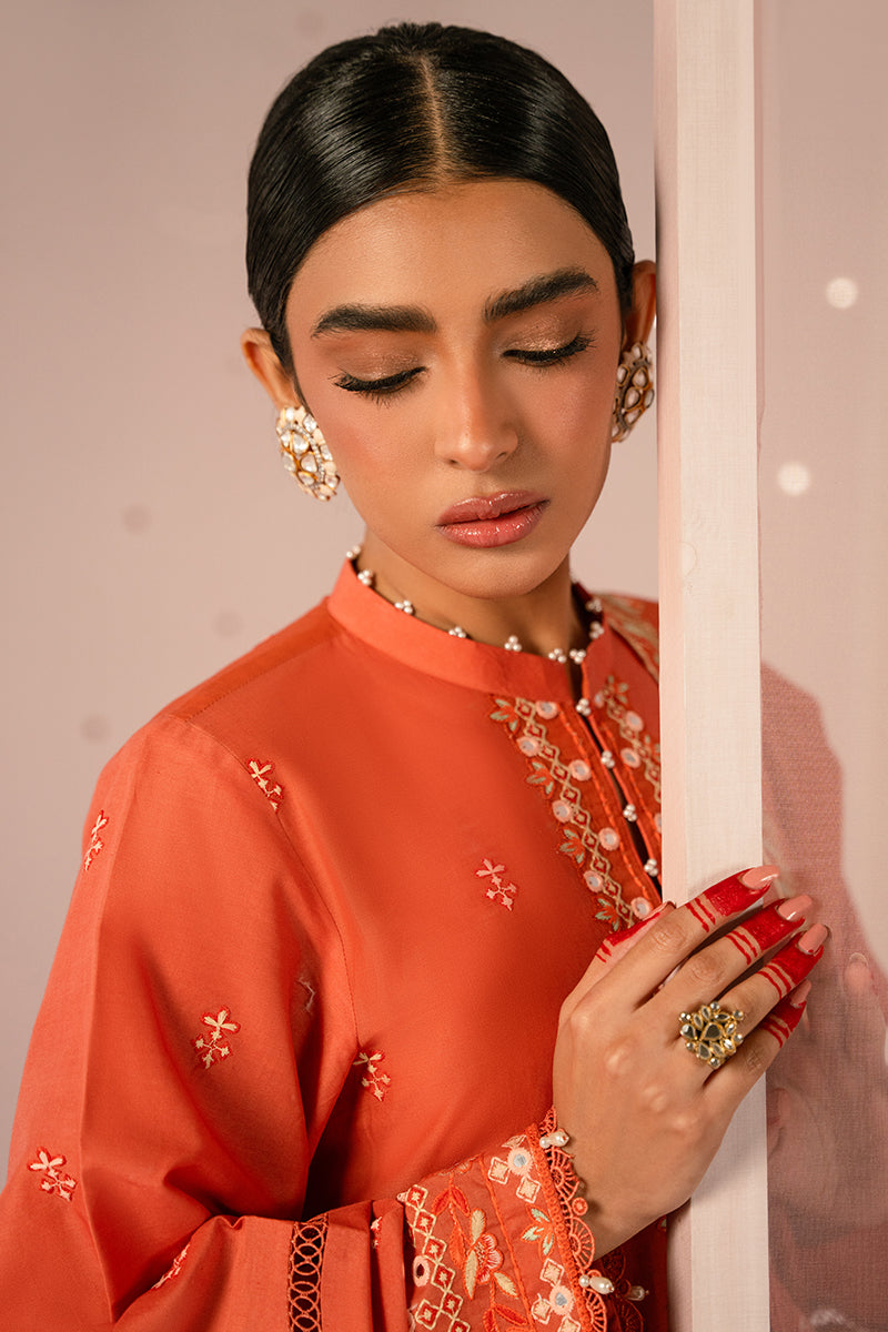 Cross Stitch | Mahiri Embroidered Collection 24 | RUSTIC NOIR -  Cross Stitch Luxury - Original Designer Dress - House of Maryam