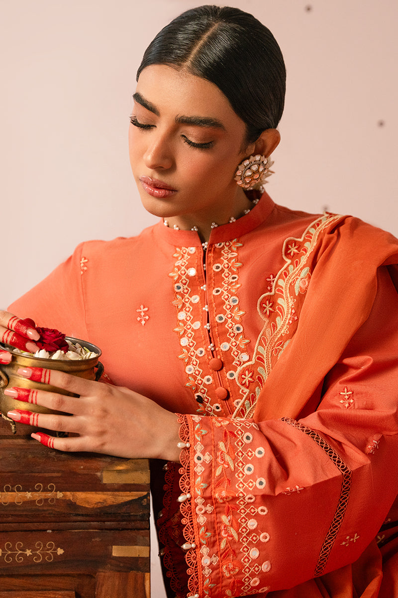 Cross Stitch | Mahiri Embroidered Collection 24 | RUSTIC NOIR -  Cross Stitch Luxury - Original Designer Dress - House of Maryam