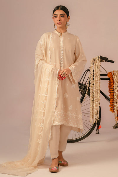 Cross Stitch | Mahiri Embroidered Collection 24 | BLUSH PINK -  Cross Stitch Luxury - Original Designer Dress - House of Maryam
