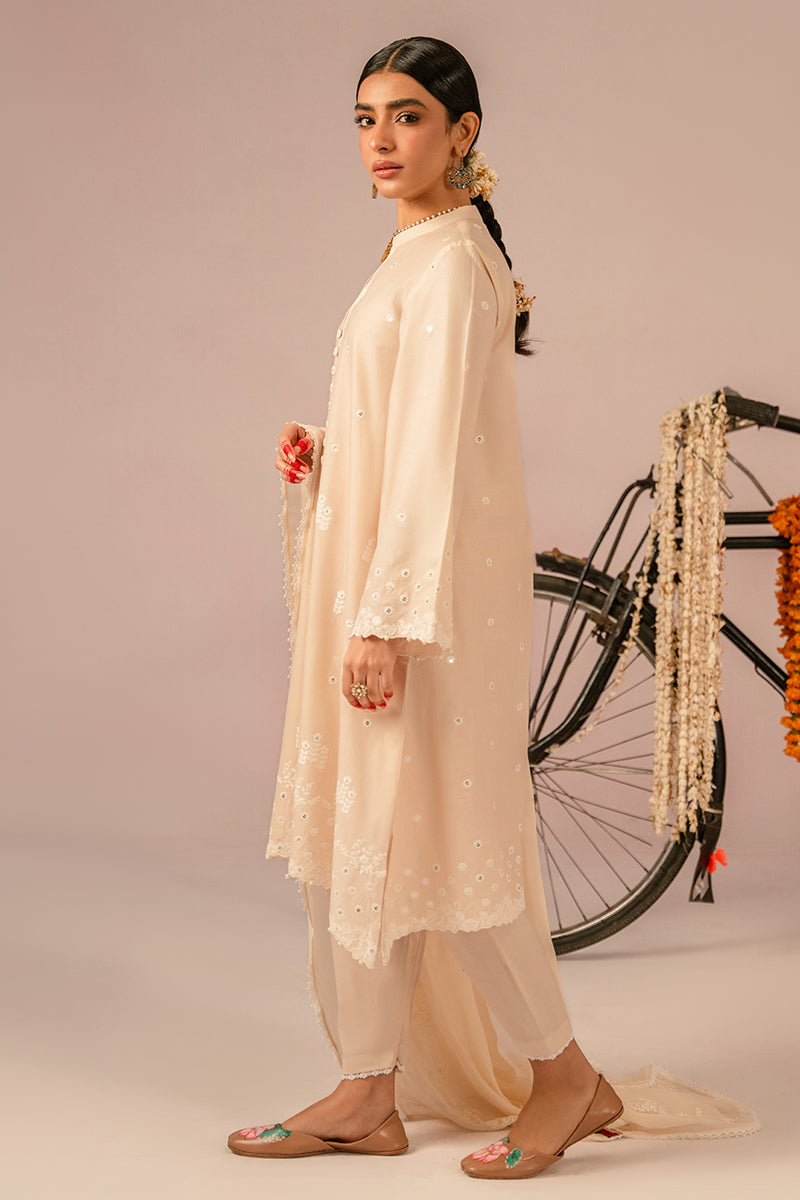 Cross Stitch | Mahiri Embroidered Collection 24 | BLUSH PINK -  Cross Stitch Luxury - Original Designer Dress - House of Maryam