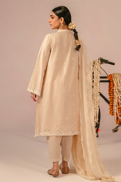 Cross Stitch | Mahiri Embroidered Collection 24 | BLUSH PINK -  Cross Stitch Luxury - Original Designer Dress - House of Maryam