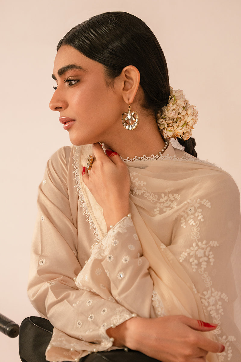 Cross Stitch | Mahiri Embroidered Collection 24 | BLUSH PINK -  Cross Stitch Luxury - Original Designer Dress - House of Maryam