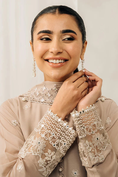 Cross Stitch | Luxe Atelier 24 | Maple Brown -  Cross Stitch Luxury - Original Designer Dress - House of Maryam