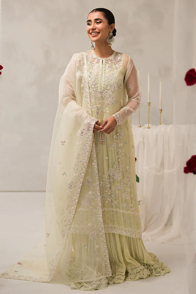 Cross Stitch | Luxe Atelier 24 | Pearl Mist -  Cross Stitch Luxury - Original Designer Dress - House of Maryam