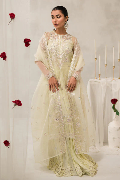 Cross Stitch | Luxe Atelier 24 | Pearl Mist -  Cross Stitch Luxury - Original Designer Dress - House of Maryam