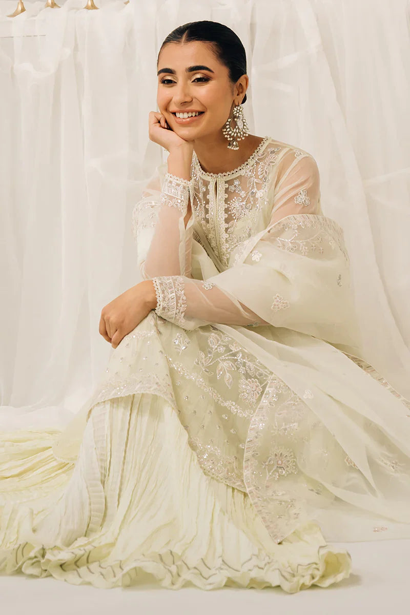 Cross Stitch | Luxe Atelier 24 | Pearl Mist -  Cross Stitch Luxury - Original Designer Dress - House of Maryam