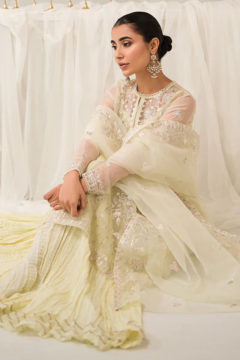 Cross Stitch | Luxe Atelier 24 | Pearl Mist -  Cross Stitch Luxury - Original Designer Dress - House of Maryam