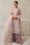 Cross Stitch | Luxe Atelier 24 | Mauve Somber by Designer Cross Stitch - House of Maryam - Pakistani Designer Ethnic Wear in {{ shop.shopifyCountryName }}