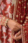 Cross Stitch | Luxe Atelier 24 | Crimson Glow by Designer Cross Stitch - House of Maryam - Pakistani Designer Ethnic Wear in {{ shop.shopifyCountryName }}