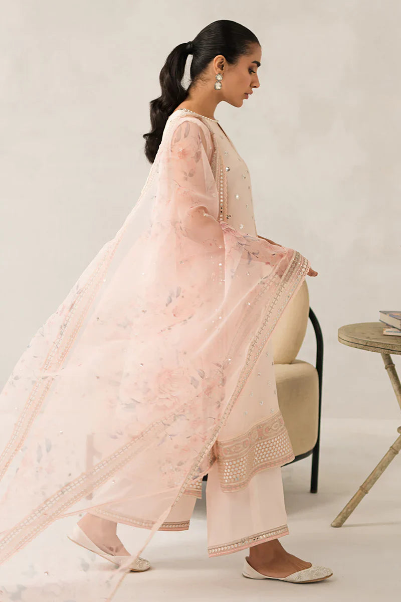 Cross Stitch | Luxe Atelier 24 | Pink Hue by Designer Cross Stitch - House of Maryam - Pakistani Designer Ethnic Wear in {{ shop.shopifyCountryName }}