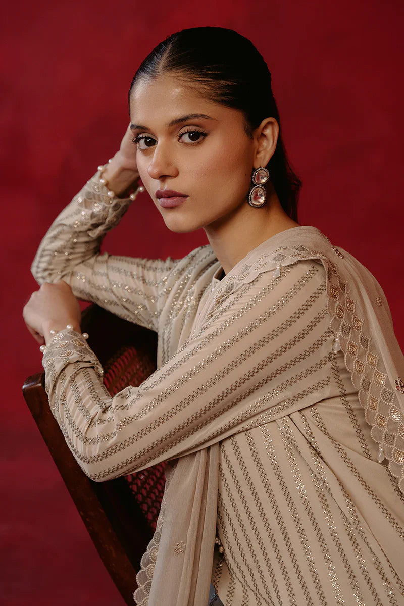 Cross Stitch | Luxe Atelier 24 | Primrose Ash -  Cross Stitch Luxury - Original Designer Dress - House of Maryam