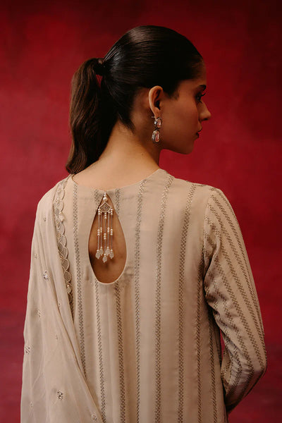 Cross Stitch | Luxe Atelier 24 | Primrose Ash -  Cross Stitch Luxury - Original Designer Dress - House of Maryam