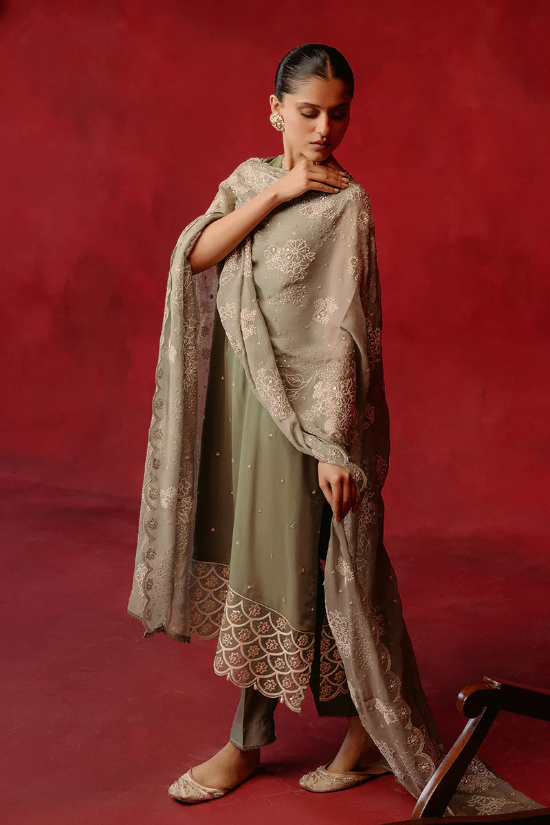 Cross Stitch | Luxe Atelier 24 | Whisper Spray -  Cross Stitch Luxury - Original Designer Dress - House of Maryam