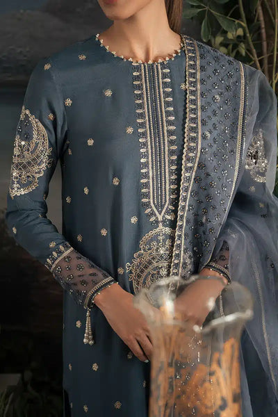 Cross Stitch | Luxe Atelier 23 | ETHNIC SUEDE -  Cross Stitch Formal - Original Designer Dress - House of Maryam