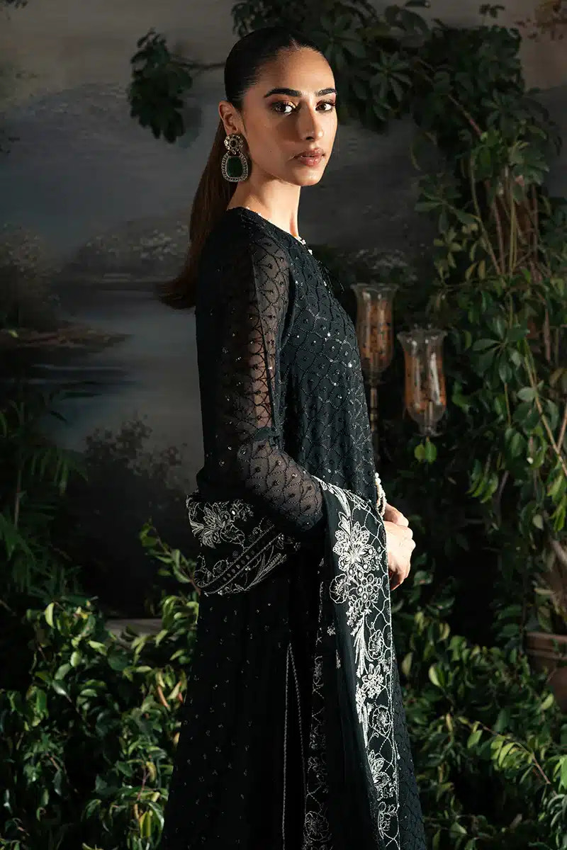 Cross Stitch | Luxe Atelier 23 | ONYX ZEST -  Cross Stitch Formal - Original Designer Dress - House of Maryam