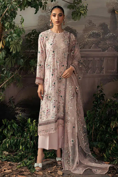 Cross Stitch | Luxe Atelier 23 | PINK CARNATION -  Cross Stitch Formal - Original Designer Dress - House of Maryam