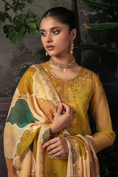 Cross Stitch | Luxe Atelier 23 | SYLVIAN AURA -  Cross Stitch Formal - Original Designer Dress - House of Maryam