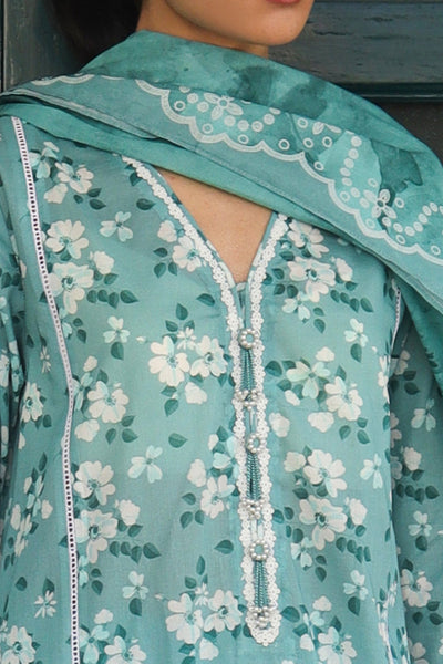 Cross Stitch | Printed Lawn | BLUE CHARM -  Cross Stitch Luxury - Original Designer Dress - House of Maryam