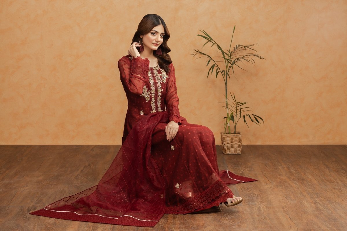 Panache | Pret | Crown -  Panache By Mona  - Original Designer Dress - House of Maryam