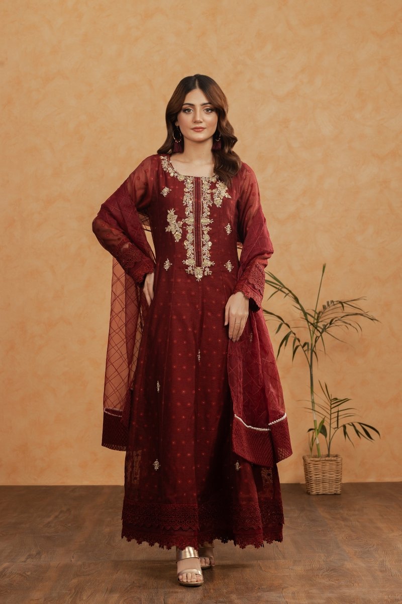 Panache | Pret | Crown -  Panache By Mona  - Original Designer Dress - House of Maryam