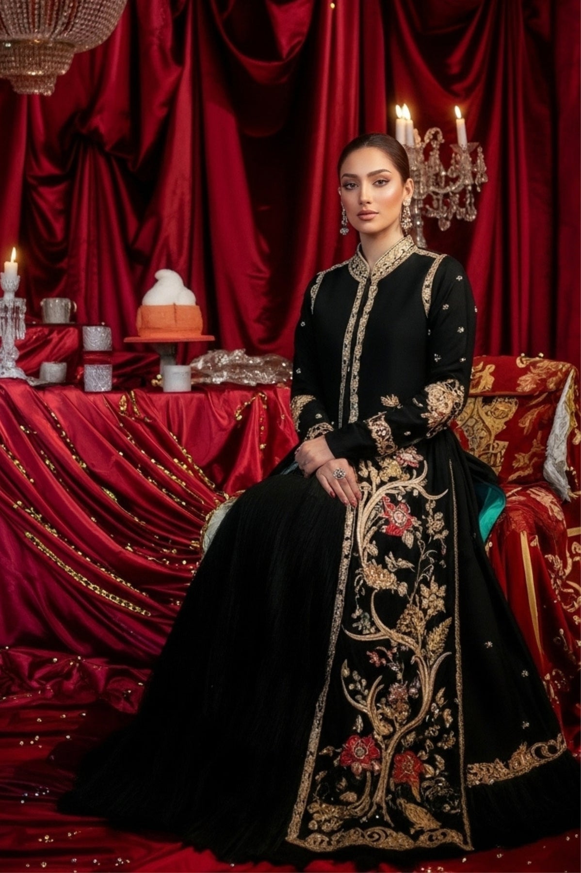 Sable Vogue | Laal Bagh Bridal Collection | SLB-1570-2