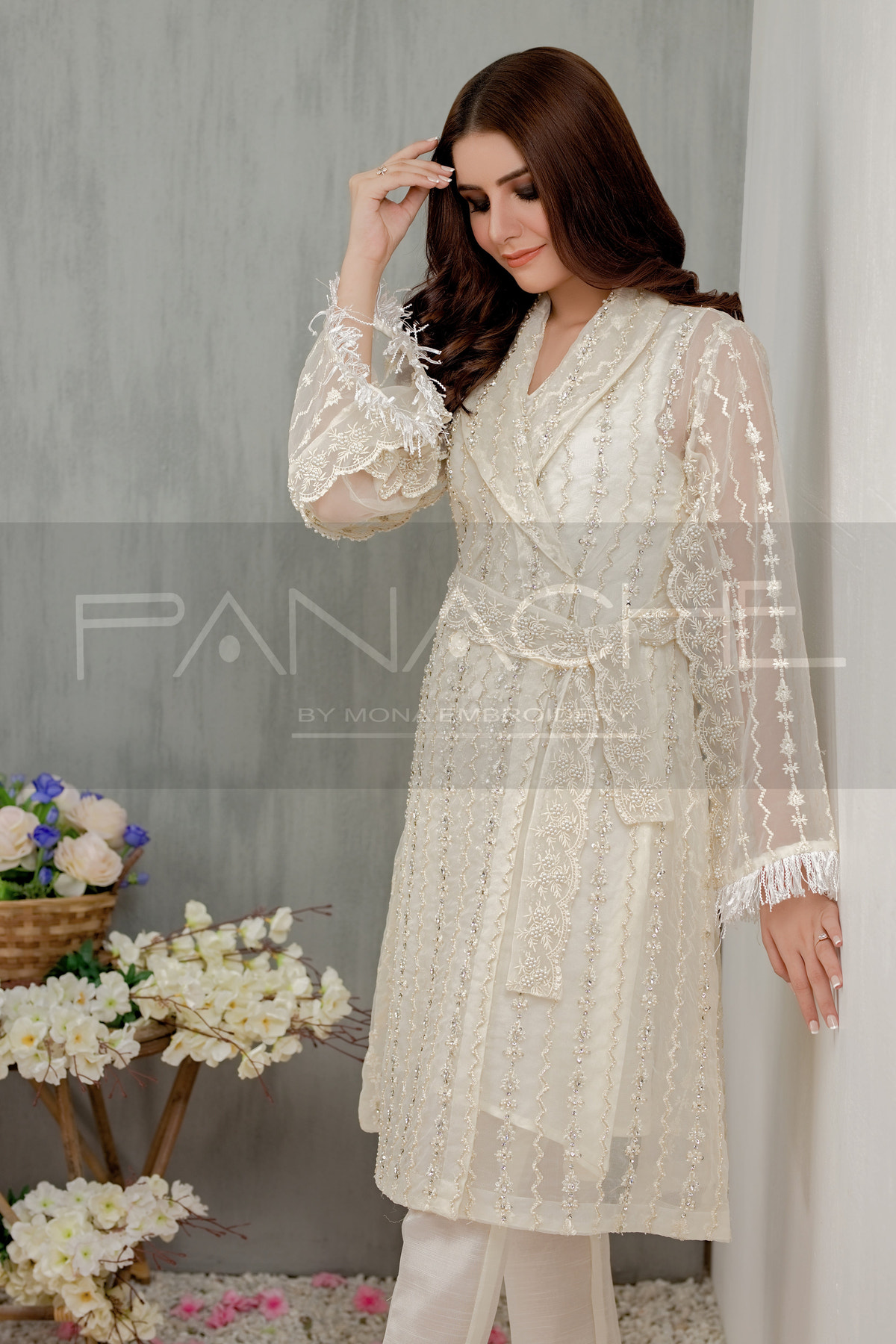 Panache | Pret | Classic Glam -  Panache By Mona  - Original Designer Dress - House of Maryam