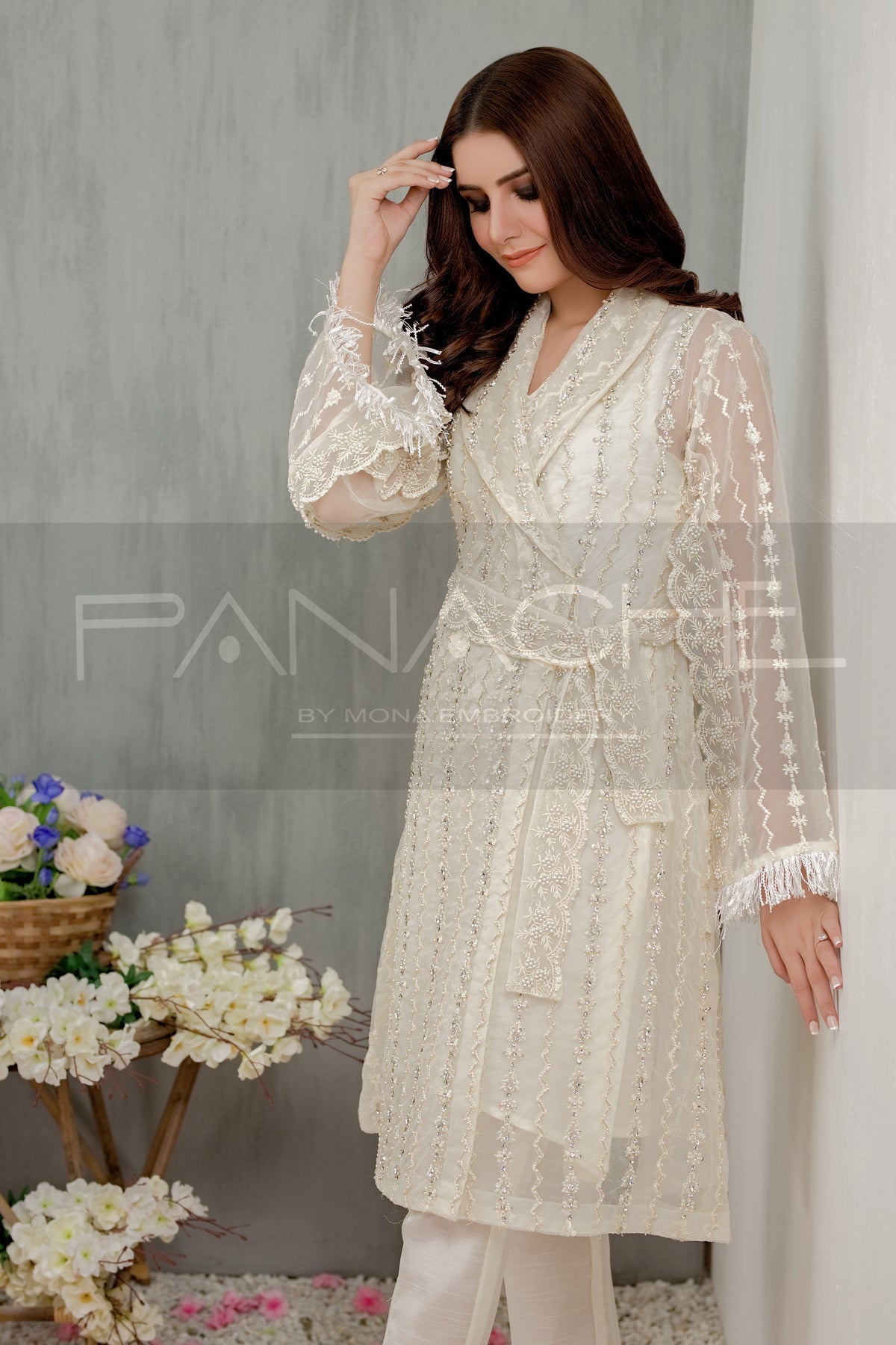 Panache | Pret | Classic Glam -  Panache By Mona  - Original Designer Dress - House of Maryam