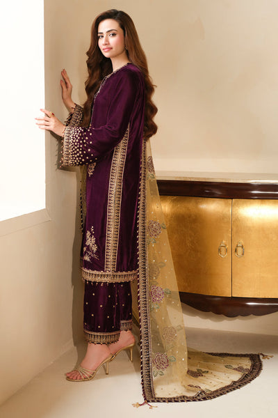 Jazmin | Velvet Edit 24 | VF-2032 -  Jazmin Ladies Clothes - Original Designer Dress - House of Maryam