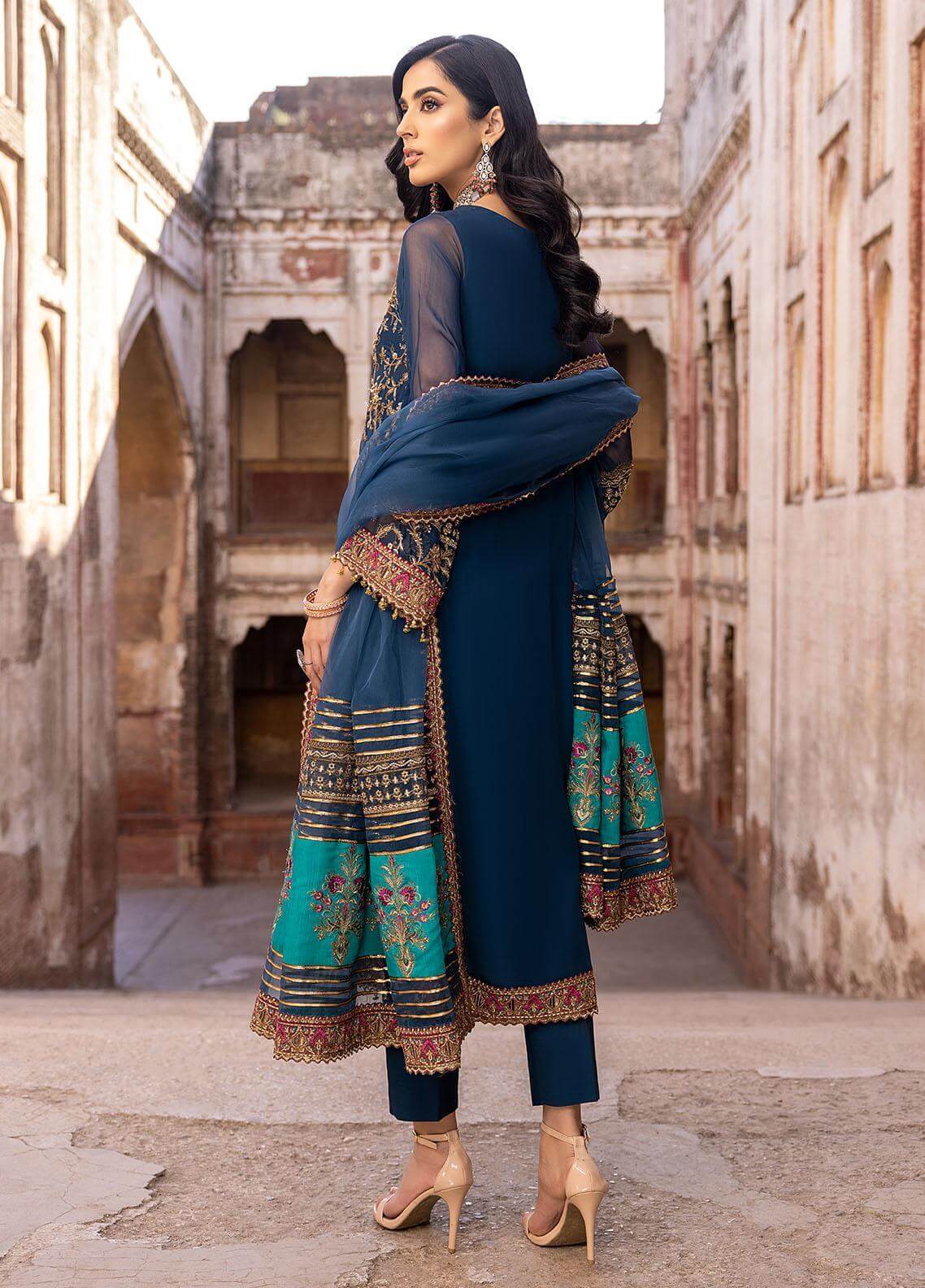 Charizma | Dastan e Jashan 23 | DJW-01 -  Charizma Formal - Original Designer Dress - House of Maryam